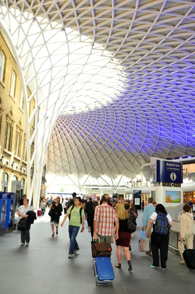 King's Cross train station in London — Stock Photo, Image