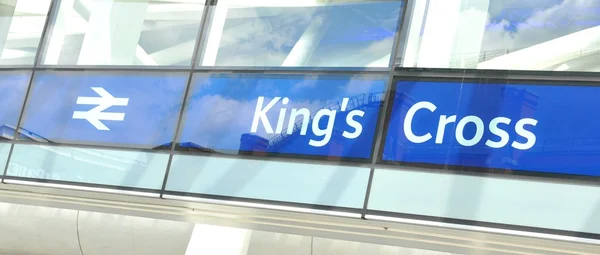 King 's Cross en Londres — Foto de Stock