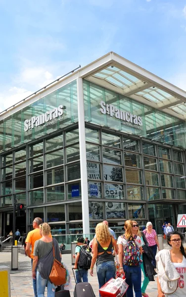 St pancras mezinárodní — Stock fotografie