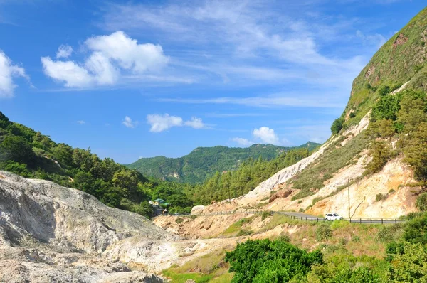 Saint Lucia volcano — Stock Photo, Image