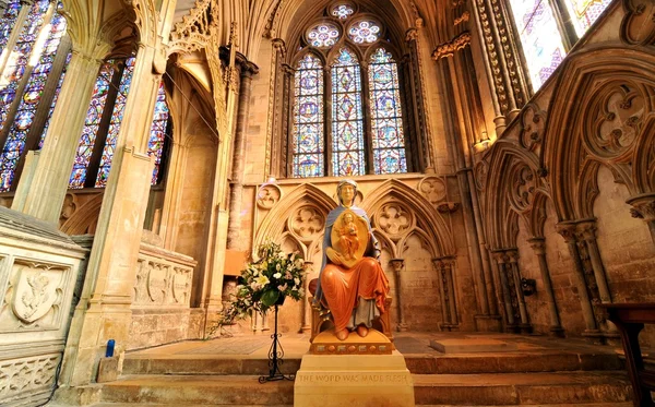 Interior de la catedral Lincoln — Foto de Stock