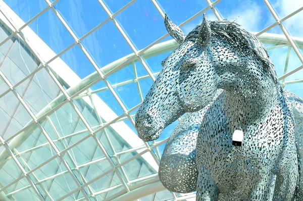 Estátua de cavalo — Fotografia de Stock