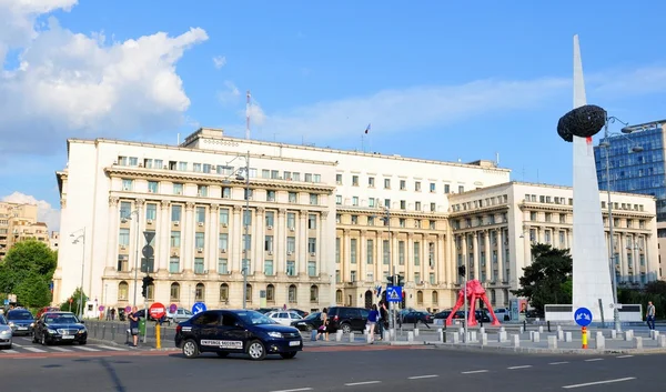 Piata Universitatii в Бухаресте, Румыния — стоковое фото