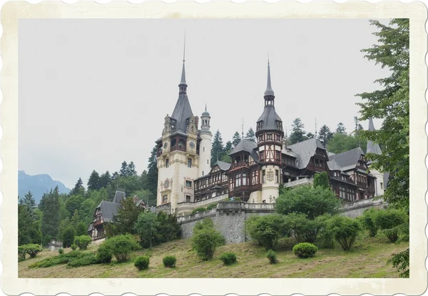 Peles kasteel in Roemenië — Stockfoto