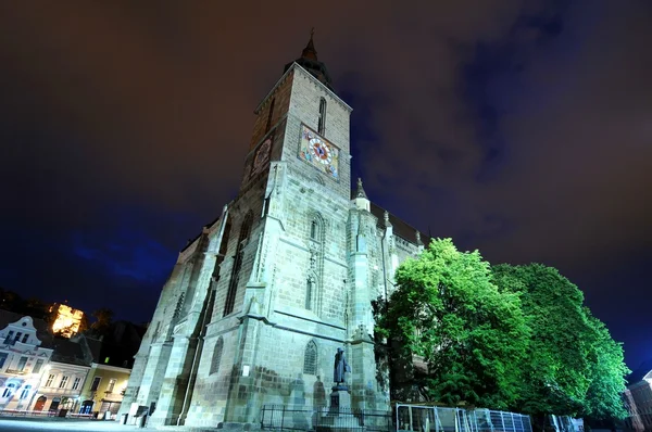 Black church — Stock Photo, Image