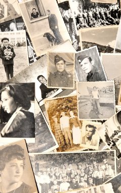 Eski aile fotoğrafları