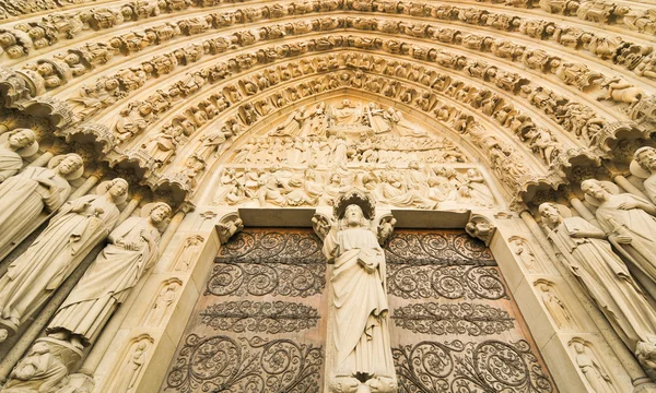 A Notre-Dame, Párizs — Stock Fotó