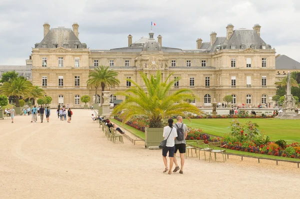 Lüksemburg Bahçesi (Jardin du Lüksemburg) Paris, Fransa — Stok fotoğraf