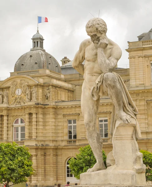 Lüksemburg Bahçesi (Jardin du Luxembourg) Paris, Fransa — Stok fotoğraf