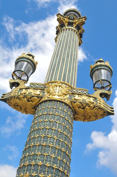 Vintage lampost in Paris — Stock Photo, Image