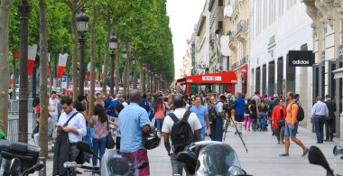 Fransa, Paris 'te Sokak