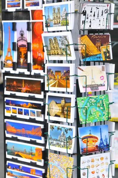 Ansichtkaarten van Parijs — Stockfoto