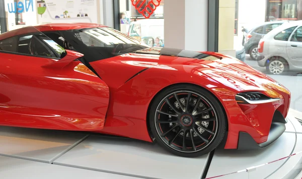 Toyota red car — Stock Photo, Image