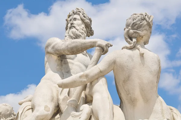 Statua Zeus a Parigi — Foto Stock