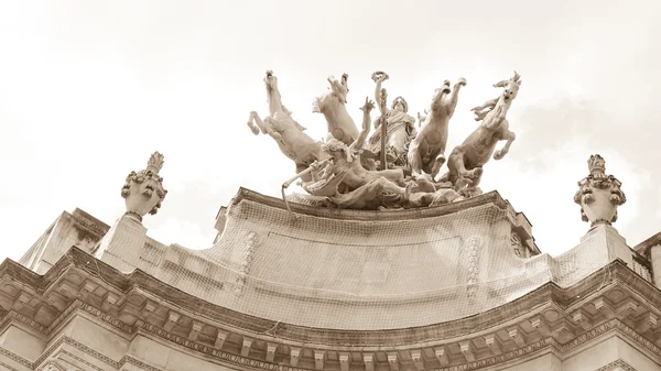 Kwadrygi w Paryżu Zdjęcie Stockowe