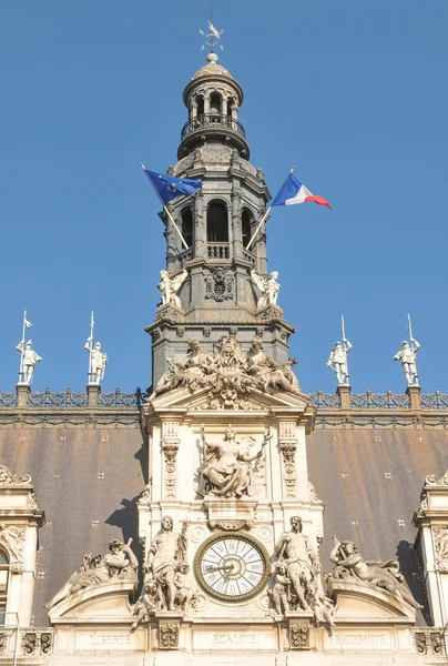 Paris City Hall — Stock Photo, Image