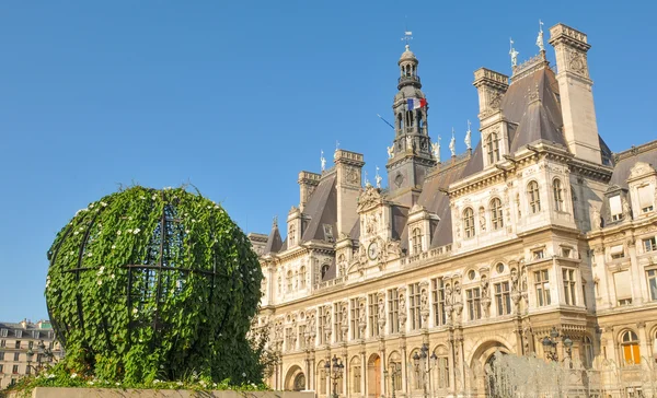 Paris stadshus — Stockfoto