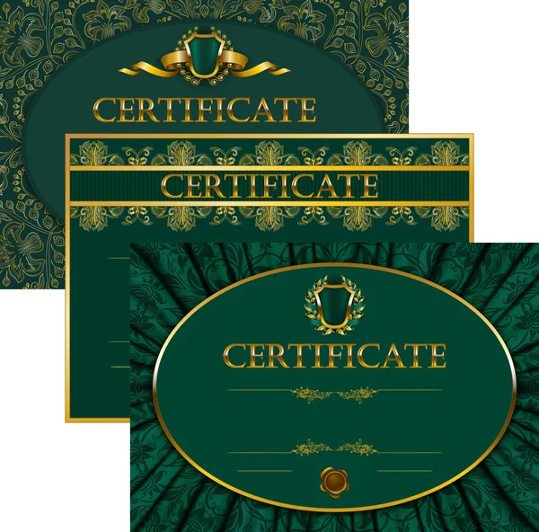 Елегантний шаблон сертифіката, диплом — стоковий вектор