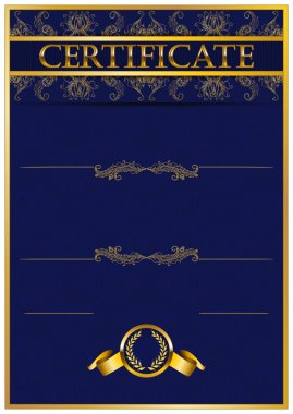 Sertifika şablonu