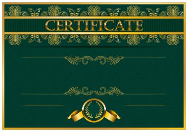 Sertifika şablonu