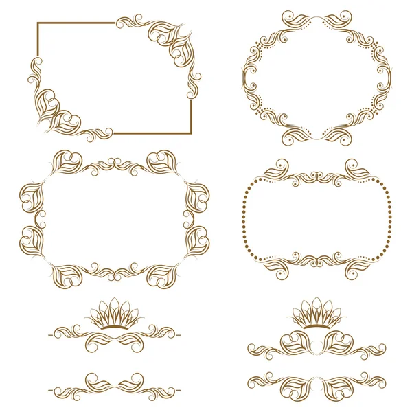 Decorative frames — Stock Vector