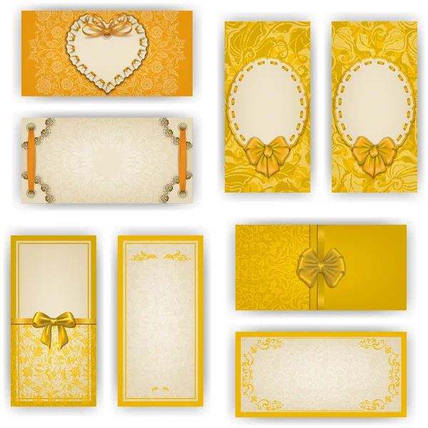 Elegant template for luxury invitation, card — Stock Vector