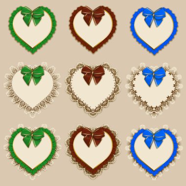 Kalp şeklinde çerçeve kümesi