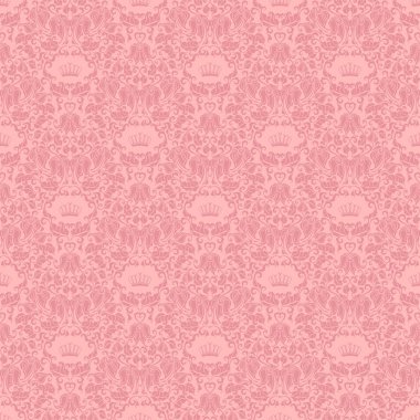 Damask Çiçeksiz desen