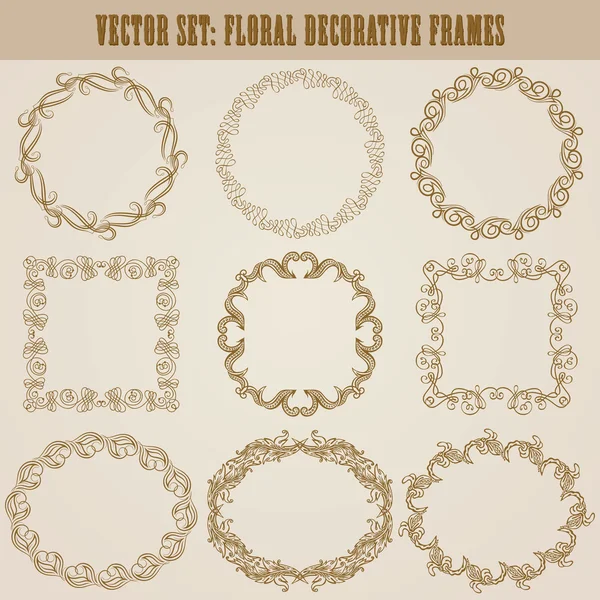 Decorative frame — Stock Vector