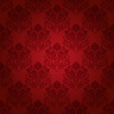 Damask Çiçeksiz desen.