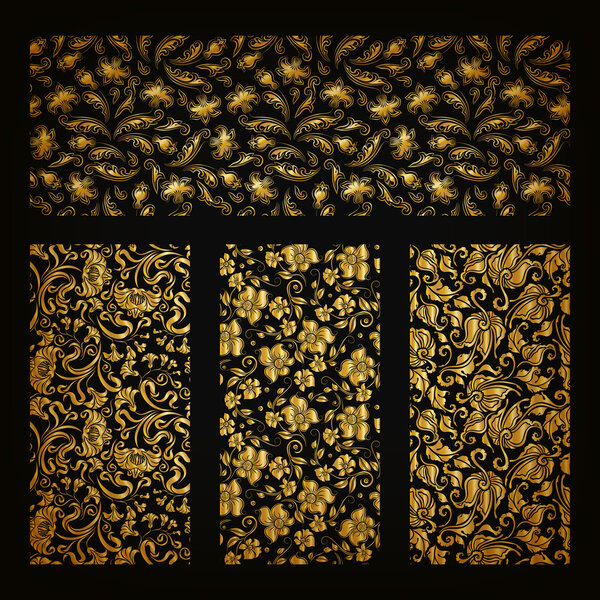 Horizontal elements decoration vector