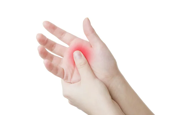 Pain in the hand — Stock Photo, Image