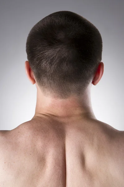 Human neck close-up — Stock Photo, Image