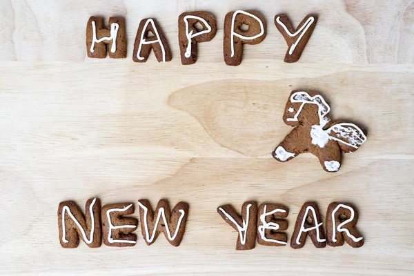 Christmas cookies. Happy New Year — Stock Photo, Image