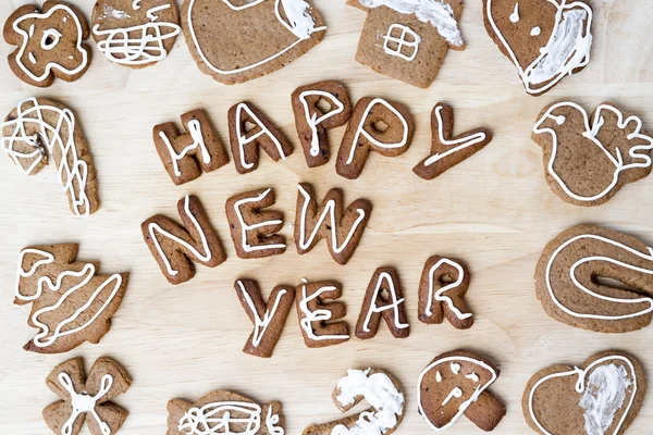 Christmas cookies. Happy New Year — Stock Photo, Image