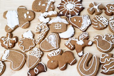 Noel kurabiyeleri. Yeni Yılınız Kutlu Olsun