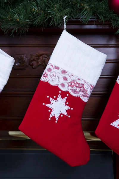 Christmas socks. New Year concert — Stock Photo, Image