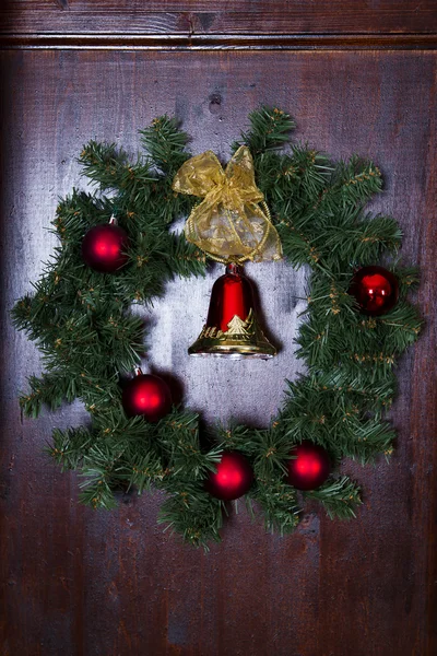 Christmas wreath. New Year concert — Stock Photo, Image