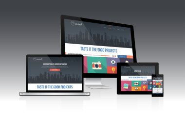 Duyarlı ekran Mockup