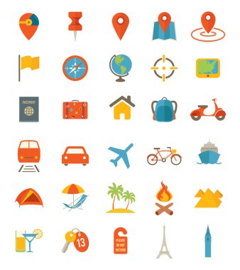 seyahat simgeler