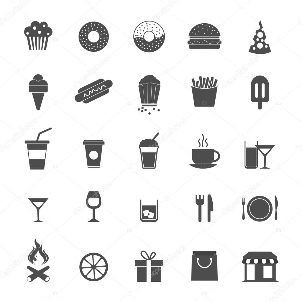 Food and Drink Icons