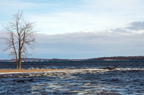 Lake Champlain eary tavaszi — Stock Fotó