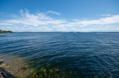 Champlain Gölü geçidi yürüyüş ve bisiklet yolu