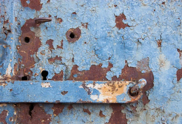 Rusty steel door. — Stock Photo, Image