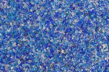 Texture of Blue crystals  clipart