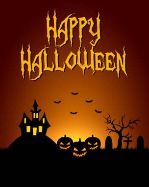 Cadılar Bayramı Kartı