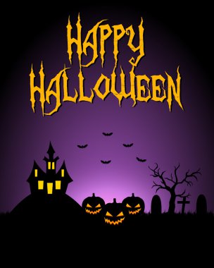 Cadılar Bayramı Kartı