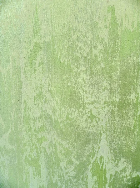 Fondo Estructura Degradado Verde Claro Blanco Superficie Pintada Con Yeso — Foto de Stock