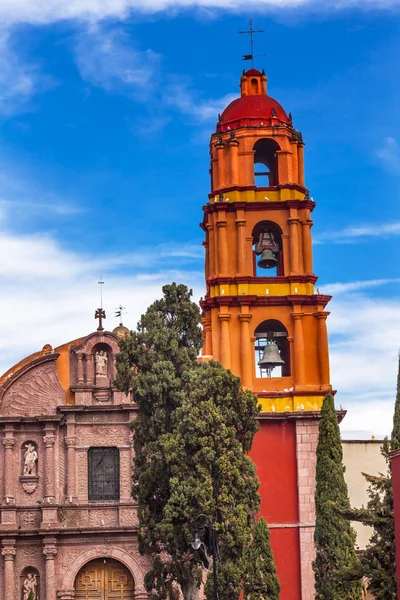 Templo Del 清唱剧 De San Felipe 内里教堂 Facadesan Miguel M — 图库照片