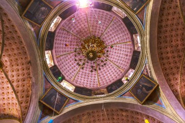 Bazilikanın kubbe Templo Del oratoryo De San Felipe Neri Church